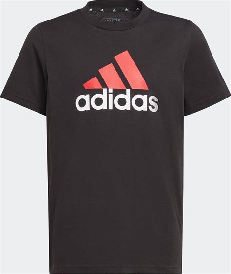 adidas t shirt schwarz rot kinder|Kinder.